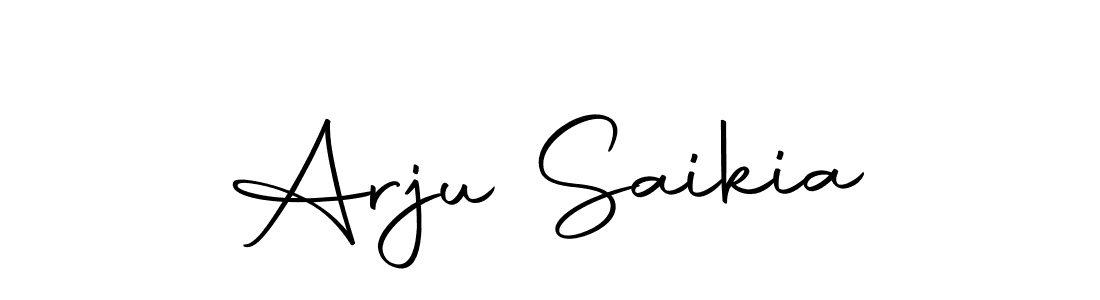 This is the best signature style for the Arju Saikia name. Also you like these signature font (Autography-DOLnW). Mix name signature. Arju Saikia signature style 10 images and pictures png