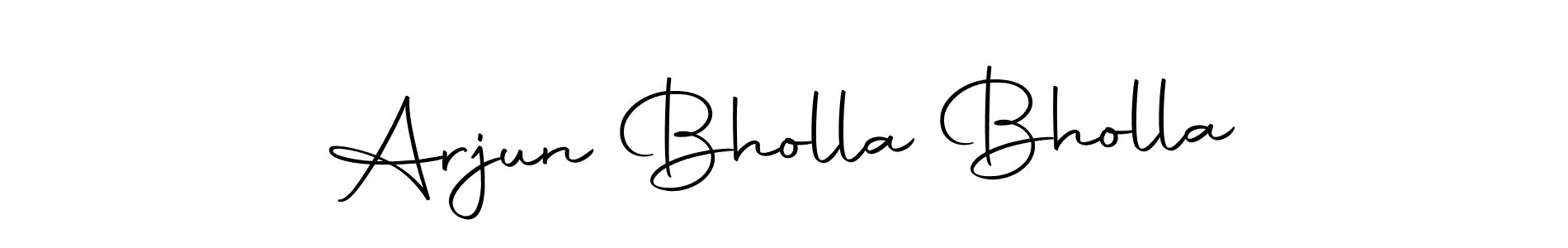 How to make Arjun Bholla Bholla signature? Autography-DOLnW is a professional autograph style. Create handwritten signature for Arjun Bholla Bholla name. Arjun Bholla Bholla signature style 10 images and pictures png