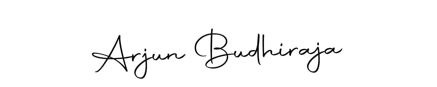 Create a beautiful signature design for name Arjun Budhiraja. With this signature (Autography-DOLnW) fonts, you can make a handwritten signature for free. Arjun Budhiraja signature style 10 images and pictures png