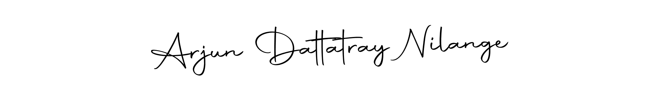 Make a beautiful signature design for name Arjun Dattatray Nilange. With this signature (Autography-DOLnW) style, you can create a handwritten signature for free. Arjun Dattatray Nilange signature style 10 images and pictures png