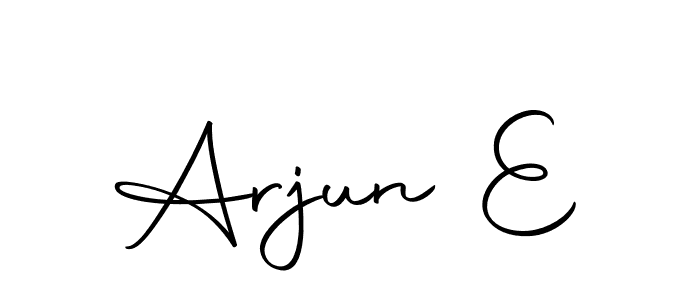 Also You can easily find your signature by using the search form. We will create Arjun E name handwritten signature images for you free of cost using Autography-DOLnW sign style. Arjun E signature style 10 images and pictures png