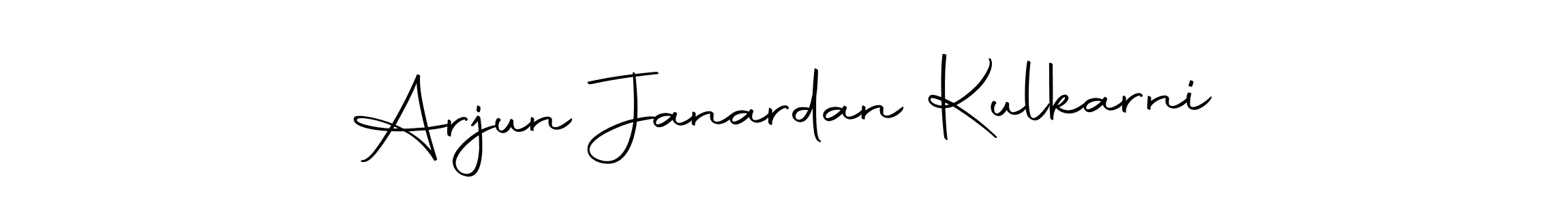 Use a signature maker to create a handwritten signature online. With this signature software, you can design (Autography-DOLnW) your own signature for name Arjun Janardan Kulkarni. Arjun Janardan Kulkarni signature style 10 images and pictures png