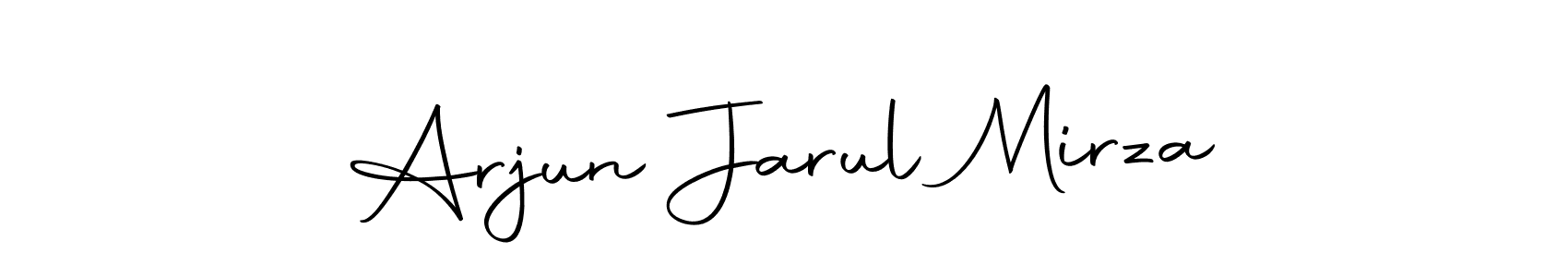Autography-DOLnW is a professional signature style that is perfect for those who want to add a touch of class to their signature. It is also a great choice for those who want to make their signature more unique. Get Arjun Jarul Mirza name to fancy signature for free. Arjun Jarul Mirza signature style 10 images and pictures png