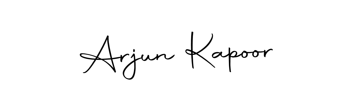 How to make Arjun Kapoor name signature. Use Autography-DOLnW style for creating short signs online. This is the latest handwritten sign. Arjun Kapoor signature style 10 images and pictures png