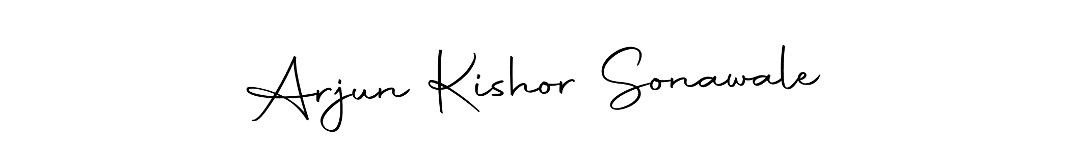This is the best signature style for the Arjun Kishor Sonawale name. Also you like these signature font (Autography-DOLnW). Mix name signature. Arjun Kishor Sonawale signature style 10 images and pictures png