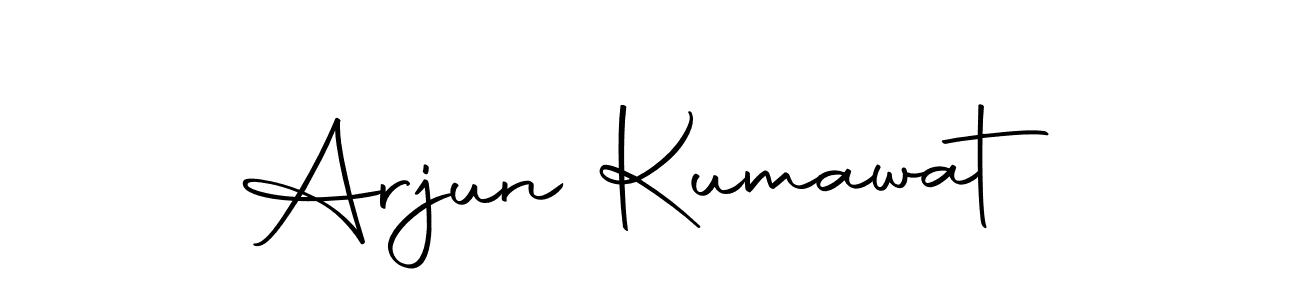 You should practise on your own different ways (Autography-DOLnW) to write your name (Arjun Kumawat) in signature. don't let someone else do it for you. Arjun Kumawat signature style 10 images and pictures png