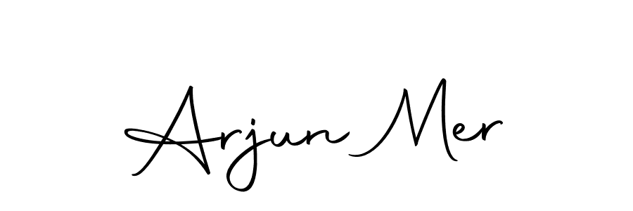 You can use this online signature creator to create a handwritten signature for the name Arjun Mer. This is the best online autograph maker. Arjun Mer signature style 10 images and pictures png