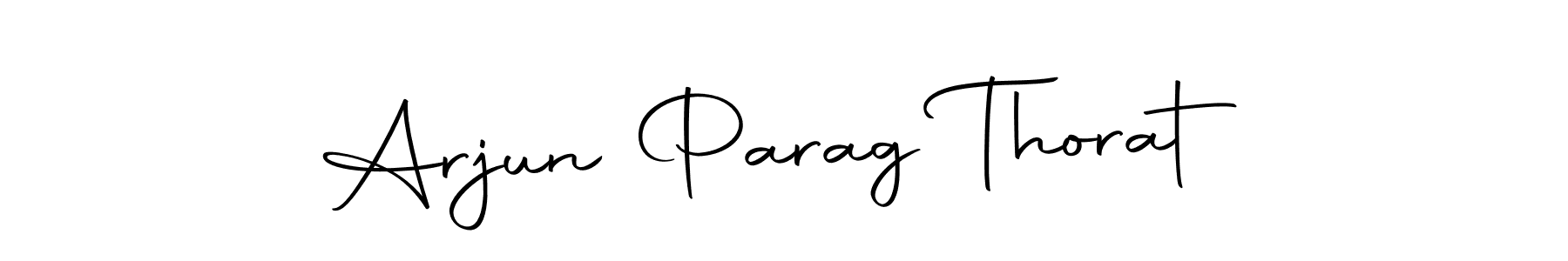 Here are the top 10 professional signature styles for the name Arjun Parag Thorat. These are the best autograph styles you can use for your name. Arjun Parag Thorat signature style 10 images and pictures png