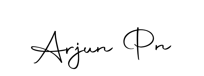 Also we have Arjun Pn name is the best signature style. Create professional handwritten signature collection using Autography-DOLnW autograph style. Arjun Pn signature style 10 images and pictures png