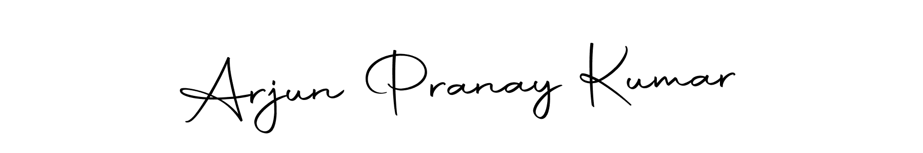 Make a short Arjun Pranay Kumar signature style. Manage your documents anywhere anytime using Autography-DOLnW. Create and add eSignatures, submit forms, share and send files easily. Arjun Pranay Kumar signature style 10 images and pictures png