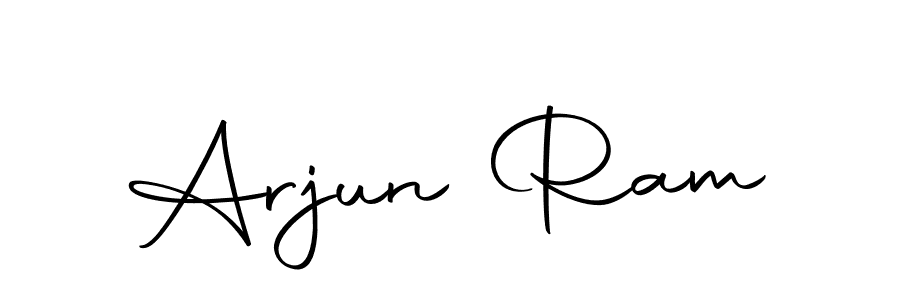 Design your own signature with our free online signature maker. With this signature software, you can create a handwritten (Autography-DOLnW) signature for name Arjun Ram. Arjun Ram signature style 10 images and pictures png