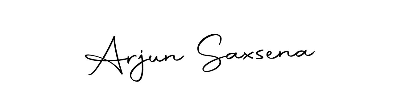 You should practise on your own different ways (Autography-DOLnW) to write your name (Arjun Saxsena) in signature. don't let someone else do it for you. Arjun Saxsena signature style 10 images and pictures png