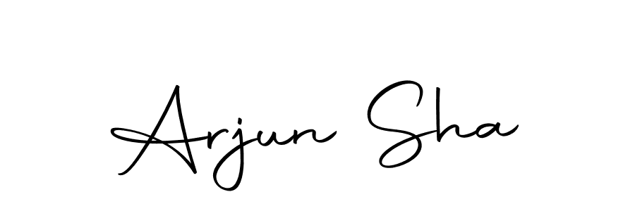 Similarly Autography-DOLnW is the best handwritten signature design. Signature creator online .You can use it as an online autograph creator for name Arjun Sha. Arjun Sha signature style 10 images and pictures png