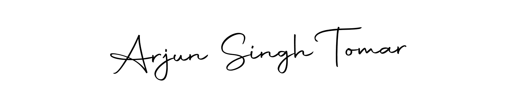 You should practise on your own different ways (Autography-DOLnW) to write your name (Arjun Singh Tomar) in signature. don't let someone else do it for you. Arjun Singh Tomar signature style 10 images and pictures png