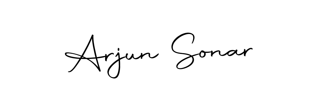 You can use this online signature creator to create a handwritten signature for the name Arjun Sonar. This is the best online autograph maker. Arjun Sonar signature style 10 images and pictures png