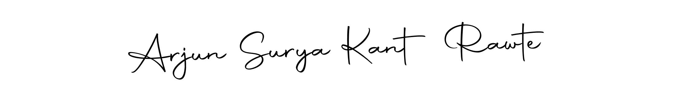 Make a beautiful signature design for name Arjun Surya Kant Rawte. With this signature (Autography-DOLnW) style, you can create a handwritten signature for free. Arjun Surya Kant Rawte signature style 10 images and pictures png