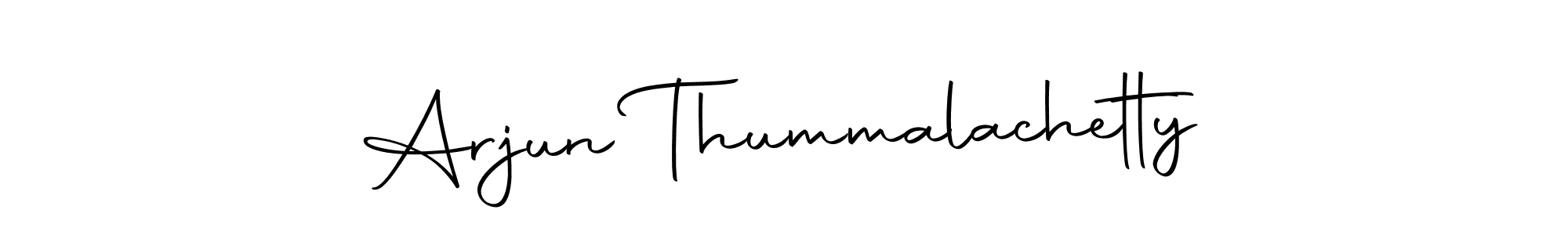 Make a short Arjun Thummalachetty signature style. Manage your documents anywhere anytime using Autography-DOLnW. Create and add eSignatures, submit forms, share and send files easily. Arjun Thummalachetty signature style 10 images and pictures png