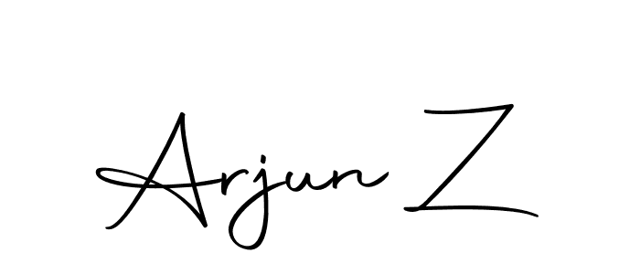 Make a short Arjun Z signature style. Manage your documents anywhere anytime using Autography-DOLnW. Create and add eSignatures, submit forms, share and send files easily. Arjun Z signature style 10 images and pictures png