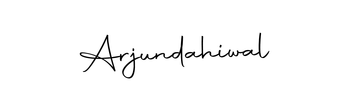 Design your own signature with our free online signature maker. With this signature software, you can create a handwritten (Autography-DOLnW) signature for name Arjundahiwal. Arjundahiwal signature style 10 images and pictures png