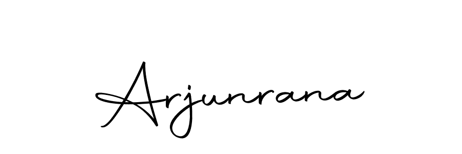 Arjunrana stylish signature style. Best Handwritten Sign (Autography-DOLnW) for my name. Handwritten Signature Collection Ideas for my name Arjunrana. Arjunrana signature style 10 images and pictures png