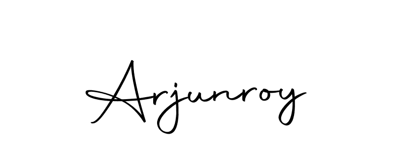 Make a beautiful signature design for name Arjunroy. With this signature (Autography-DOLnW) style, you can create a handwritten signature for free. Arjunroy signature style 10 images and pictures png
