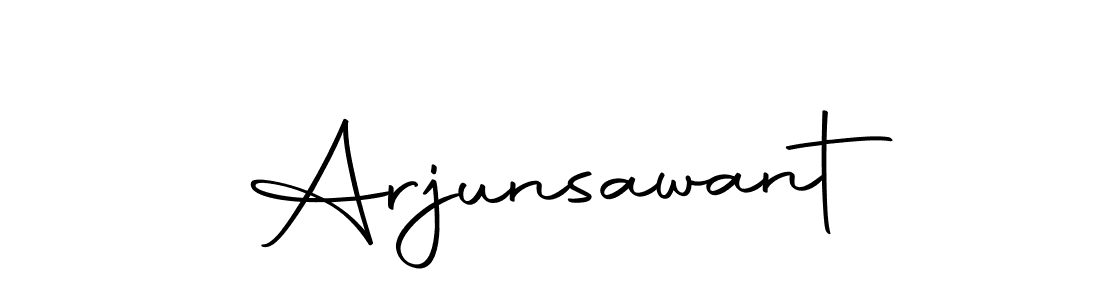 Arjunsawant stylish signature style. Best Handwritten Sign (Autography-DOLnW) for my name. Handwritten Signature Collection Ideas for my name Arjunsawant. Arjunsawant signature style 10 images and pictures png