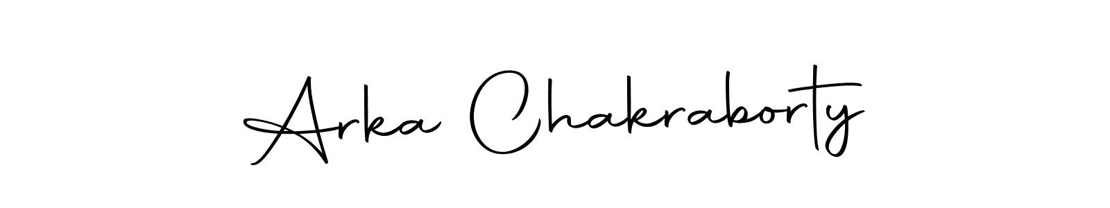 Make a beautiful signature design for name Arka Chakraborty. Use this online signature maker to create a handwritten signature for free. Arka Chakraborty signature style 10 images and pictures png