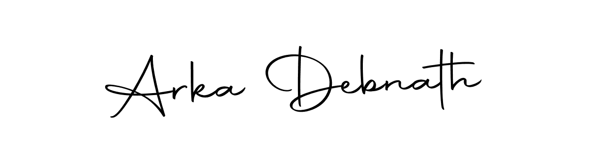 Make a short Arka Debnath signature style. Manage your documents anywhere anytime using Autography-DOLnW. Create and add eSignatures, submit forms, share and send files easily. Arka Debnath signature style 10 images and pictures png