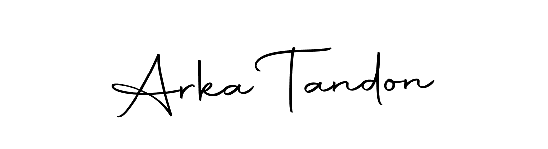 You can use this online signature creator to create a handwritten signature for the name Arka Tandon. This is the best online autograph maker. Arka Tandon signature style 10 images and pictures png