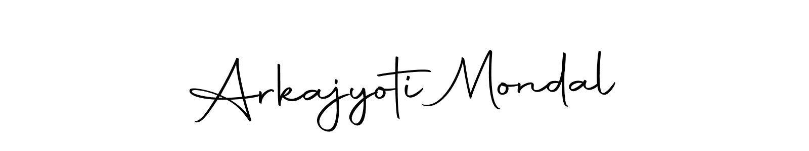 Also we have Arkajyoti Mondal name is the best signature style. Create professional handwritten signature collection using Autography-DOLnW autograph style. Arkajyoti Mondal signature style 10 images and pictures png