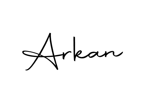 Arkan stylish signature style. Best Handwritten Sign (Autography-DOLnW) for my name. Handwritten Signature Collection Ideas for my name Arkan. Arkan signature style 10 images and pictures png