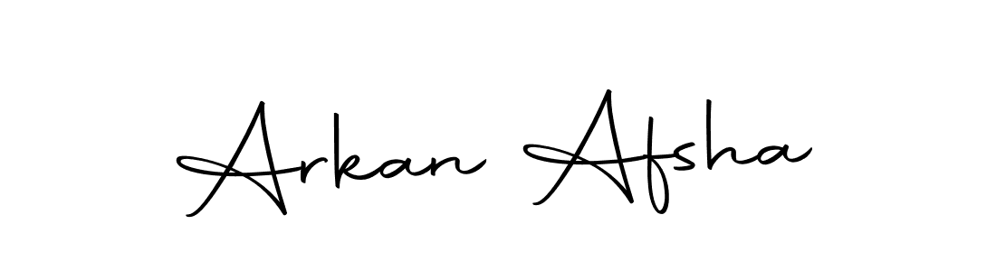 Make a beautiful signature design for name Arkan Afsha. Use this online signature maker to create a handwritten signature for free. Arkan Afsha signature style 10 images and pictures png