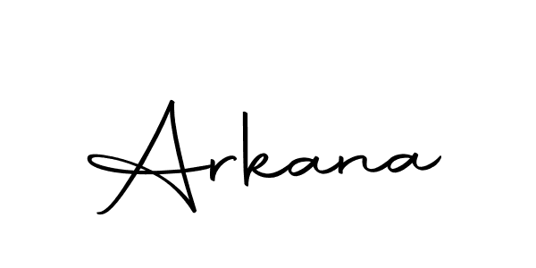 How to make Arkana signature? Autography-DOLnW is a professional autograph style. Create handwritten signature for Arkana name. Arkana signature style 10 images and pictures png