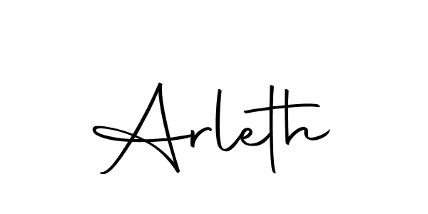 You can use this online signature creator to create a handwritten signature for the name Arleth. This is the best online autograph maker. Arleth signature style 10 images and pictures png