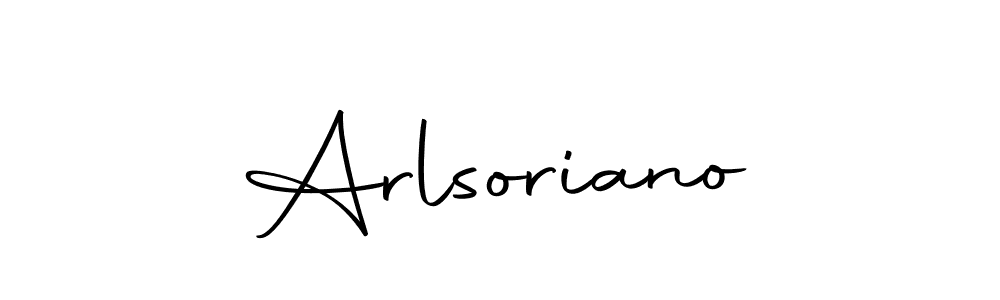 You can use this online signature creator to create a handwritten signature for the name Arlsoriano. This is the best online autograph maker. Arlsoriano signature style 10 images and pictures png