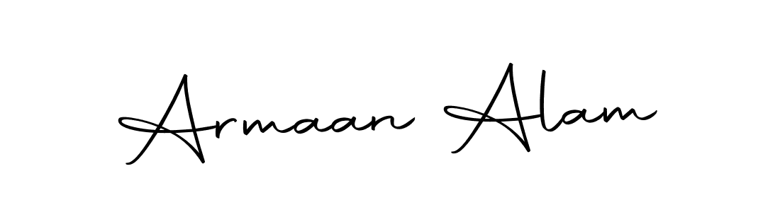 Make a beautiful signature design for name Armaan Alam. With this signature (Autography-DOLnW) style, you can create a handwritten signature for free. Armaan Alam signature style 10 images and pictures png