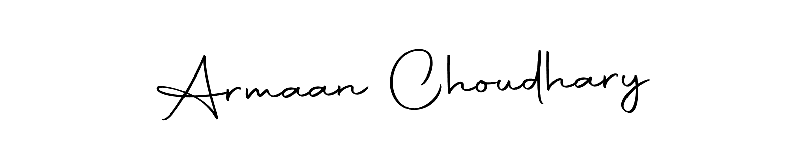 Use a signature maker to create a handwritten signature online. With this signature software, you can design (Autography-DOLnW) your own signature for name Armaan Choudhary. Armaan Choudhary signature style 10 images and pictures png
