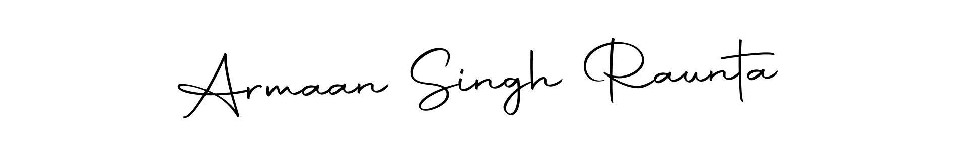 Design your own signature with our free online signature maker. With this signature software, you can create a handwritten (Autography-DOLnW) signature for name Armaan Singh Raunta. Armaan Singh Raunta signature style 10 images and pictures png