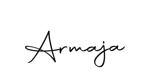 Use a signature maker to create a handwritten signature online. With this signature software, you can design (Autography-DOLnW) your own signature for name Armaja. Armaja signature style 10 images and pictures png