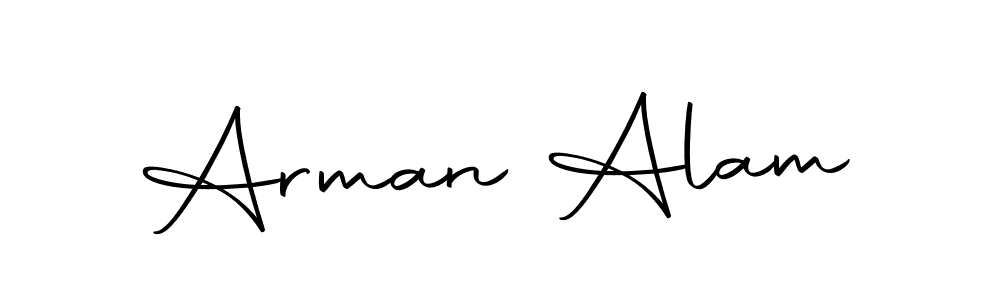 How to make Arman Alam name signature. Use Autography-DOLnW style for creating short signs online. This is the latest handwritten sign. Arman Alam signature style 10 images and pictures png