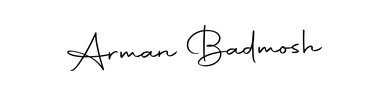 Similarly Autography-DOLnW is the best handwritten signature design. Signature creator online .You can use it as an online autograph creator for name Arman Badmosh. Arman Badmosh signature style 10 images and pictures png
