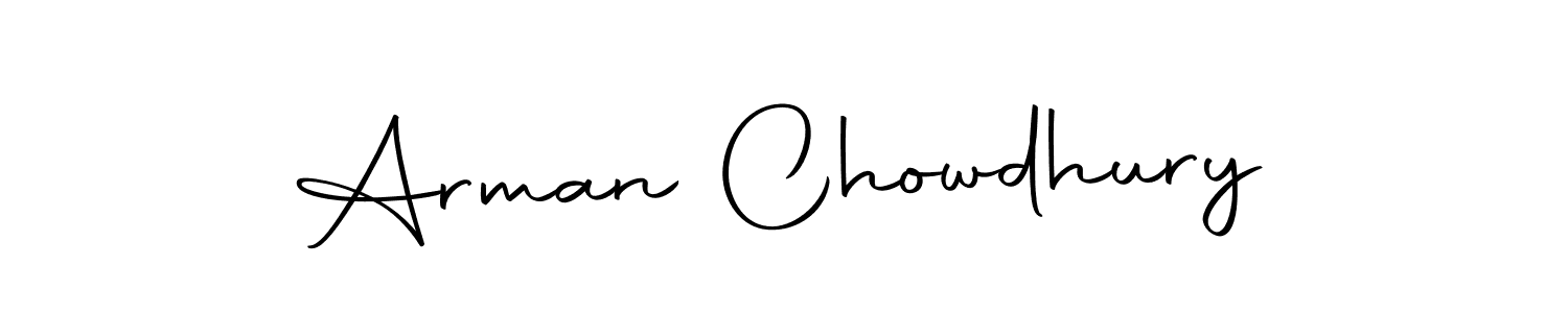 Similarly Autography-DOLnW is the best handwritten signature design. Signature creator online .You can use it as an online autograph creator for name Arman Chowdhury. Arman Chowdhury signature style 10 images and pictures png