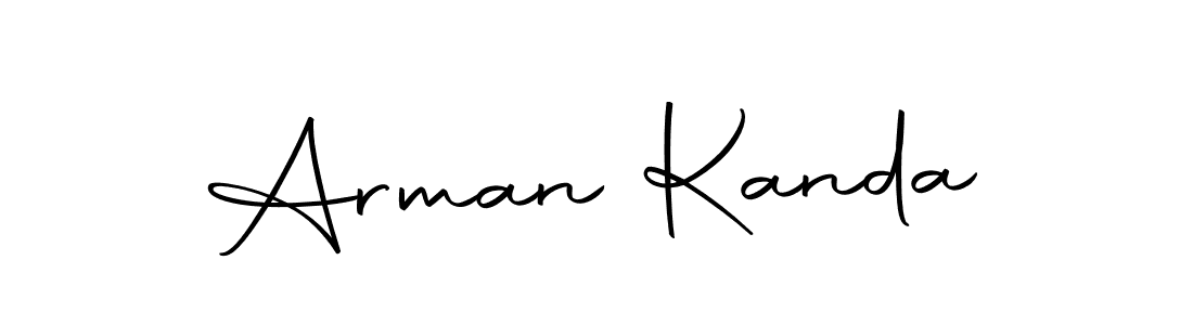 Here are the top 10 professional signature styles for the name Arman Kanda. These are the best autograph styles you can use for your name. Arman Kanda signature style 10 images and pictures png