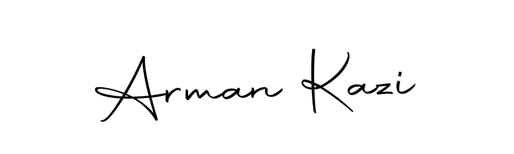 The best way (Autography-DOLnW) to make a short signature is to pick only two or three words in your name. The name Arman Kazi include a total of six letters. For converting this name. Arman Kazi signature style 10 images and pictures png