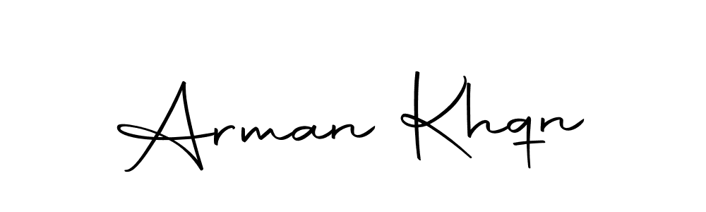 You can use this online signature creator to create a handwritten signature for the name Arman Khqn. This is the best online autograph maker. Arman Khqn signature style 10 images and pictures png