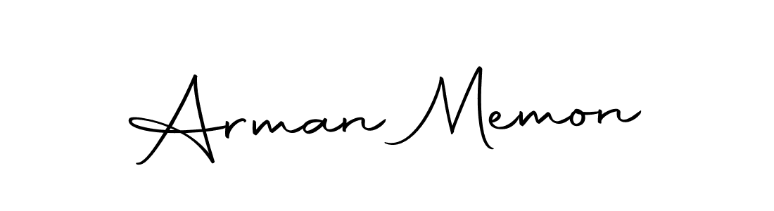 Autography-DOLnW is a professional signature style that is perfect for those who want to add a touch of class to their signature. It is also a great choice for those who want to make their signature more unique. Get Arman Memon name to fancy signature for free. Arman Memon signature style 10 images and pictures png