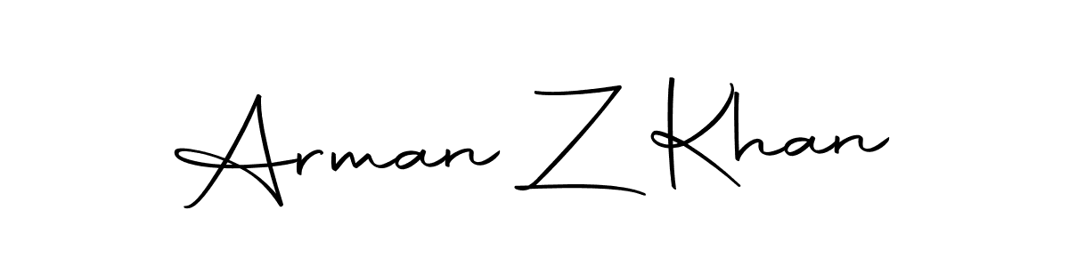 How to make Arman Z Khan signature? Autography-DOLnW is a professional autograph style. Create handwritten signature for Arman Z Khan name. Arman Z Khan signature style 10 images and pictures png