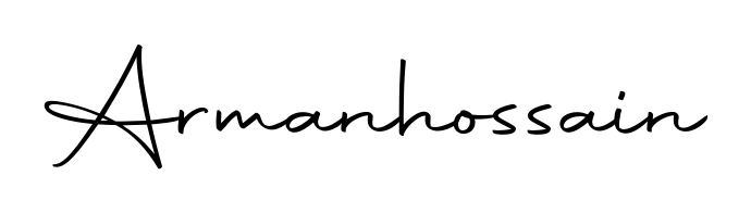Discover the perfect balance of readability and style for Armanhossain with Autography-DOLnW font. Create your dream signature today. Armanhossain signature style 10 images and pictures png