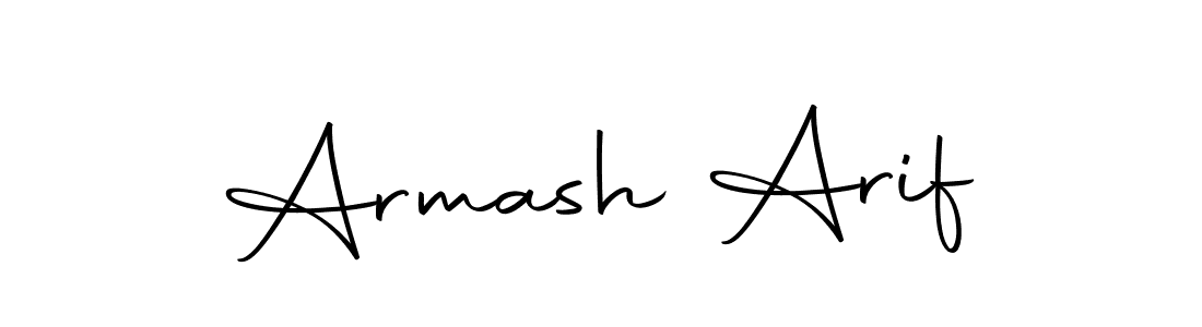 Make a beautiful signature design for name Armash Arif. Use this online signature maker to create a handwritten signature for free. Armash Arif signature style 10 images and pictures png