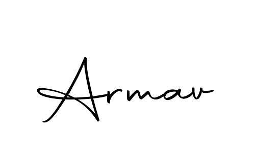 Armav stylish signature style. Best Handwritten Sign (Autography-DOLnW) for my name. Handwritten Signature Collection Ideas for my name Armav. Armav signature style 10 images and pictures png